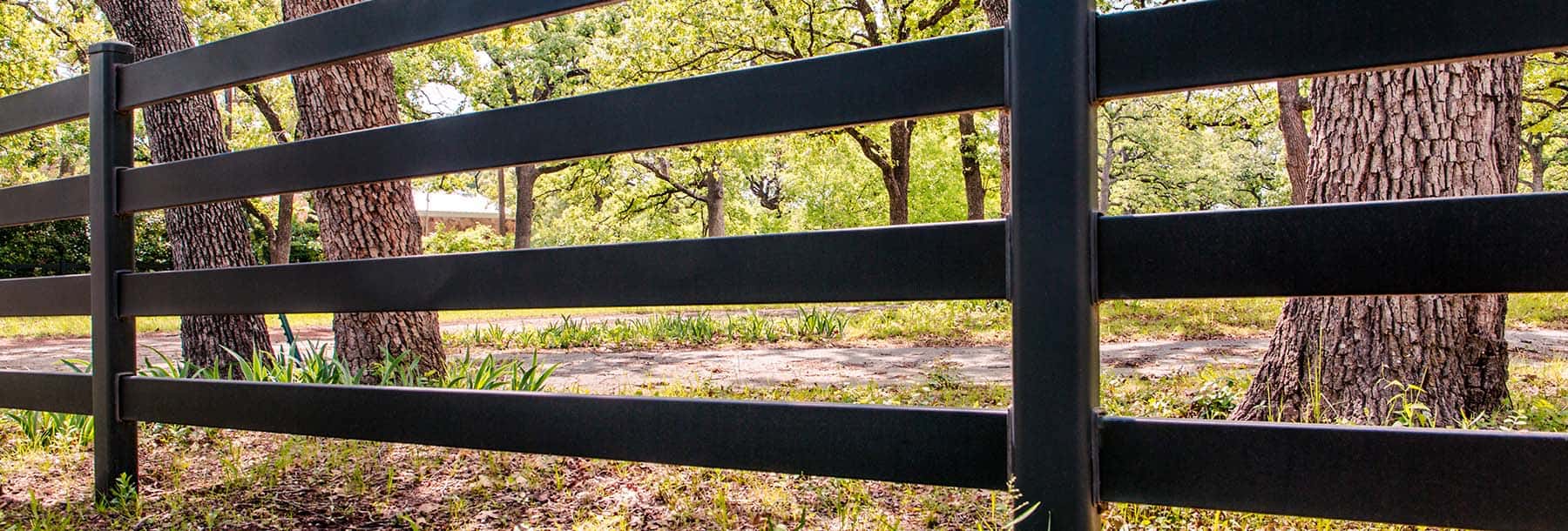 horse fence steel board